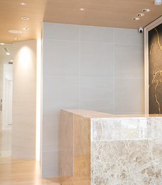 リラックスできる院内